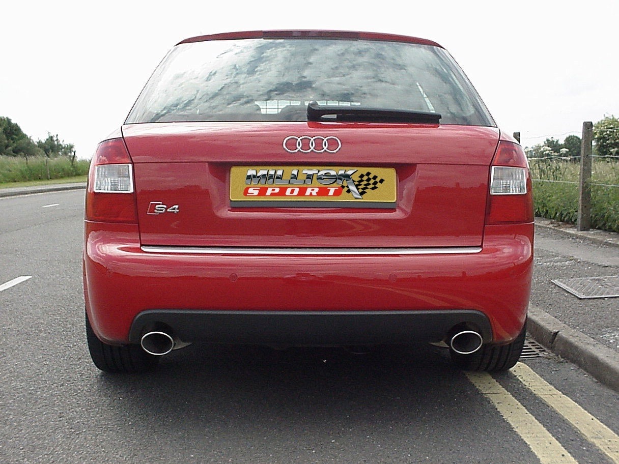 Milltek Audi S4 B6 4.2 V8 quattro non-resonated(luider) dual cat