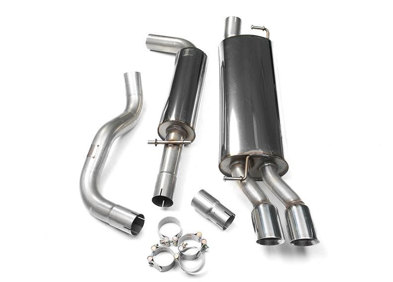 Milltek VW Golf IV 1.8T GTI cat-back systeem resonated(stiller)