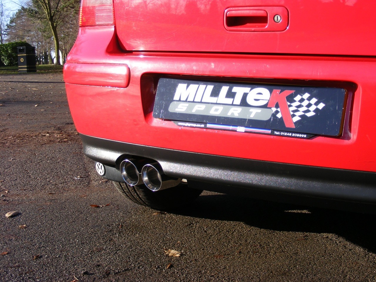 Milltek SEAT Leon 1M 1.8T 180pk Sport en cat-back systeem non-re