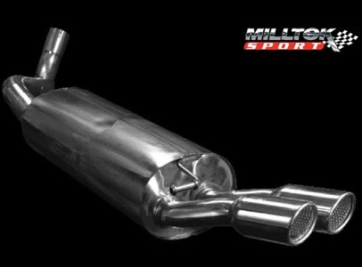 Milltek SEAT Leon 1P 2.0 TDI 140pk cat-back systeem non-resonate