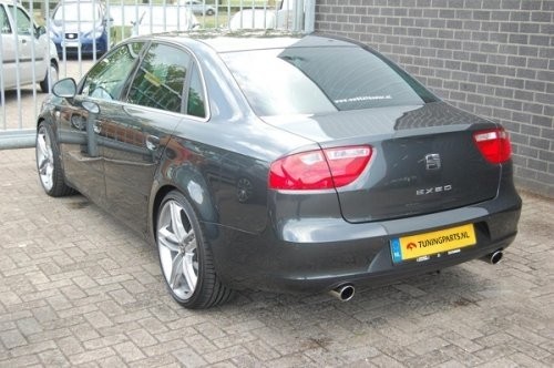 Milltek Audi A4 B7 1.8T 163pk 2WD dual resonated(stiller) cat-ba