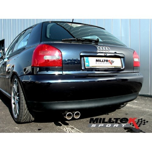 Milltek Audi A3 1.9 TDI 90/100/110/130 pk cat-back systeem non-r
