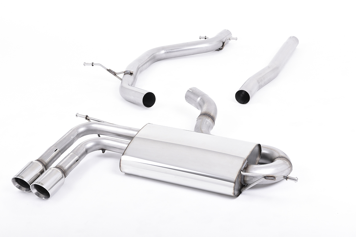 Milltek VW Scirocco GT 2.0 TDI 170pk cat-back systeem non-resona