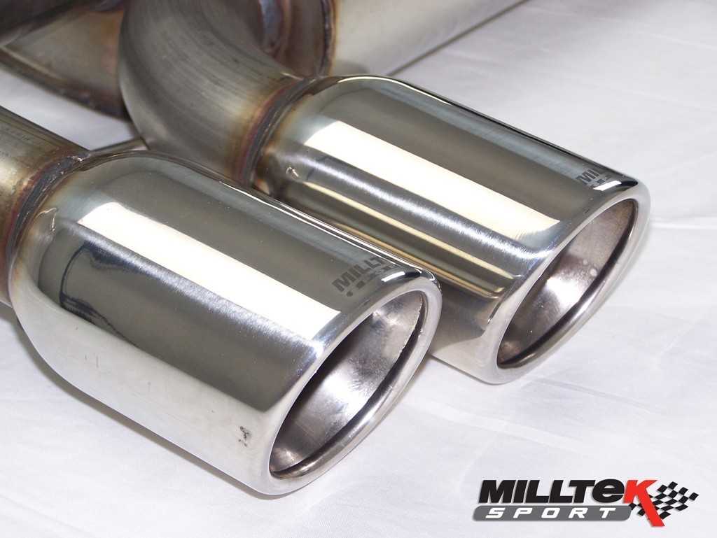 Milltek Audi S3 8P 2.0T quattro resonated(stiller) cat-back syst