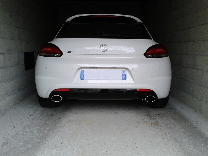 Milltek VW Scirocco R non-resonated(luider) dual cat-back systee