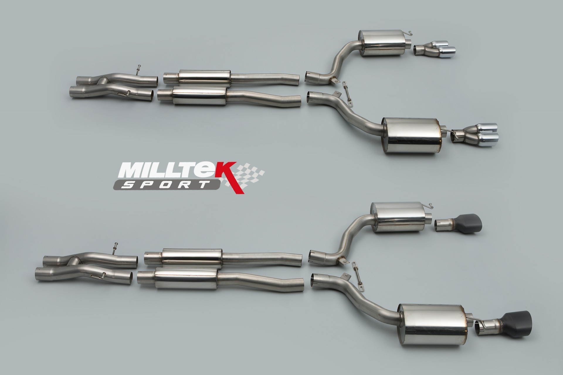 Milltek Audi RS6 4F 5.0 V10 Bi-Turbo quattro resonated(stiller)