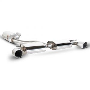 Milltek VW Golf VI GTI 2.0 TSI resonated(stiller) dual cat-back