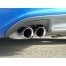 Milltek Audi S4 B8 3.0 V6 Supercharged resonated(stiller) quad c