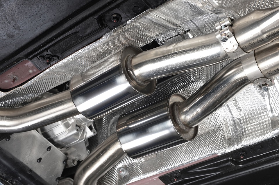 Milltek Audi RS4 B8 4.2 FSI non-resonated(luider) dual cat-back