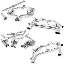 Milltek Audi A4 B7 2.0 TFSI quattro cat-back systeem non-resonat