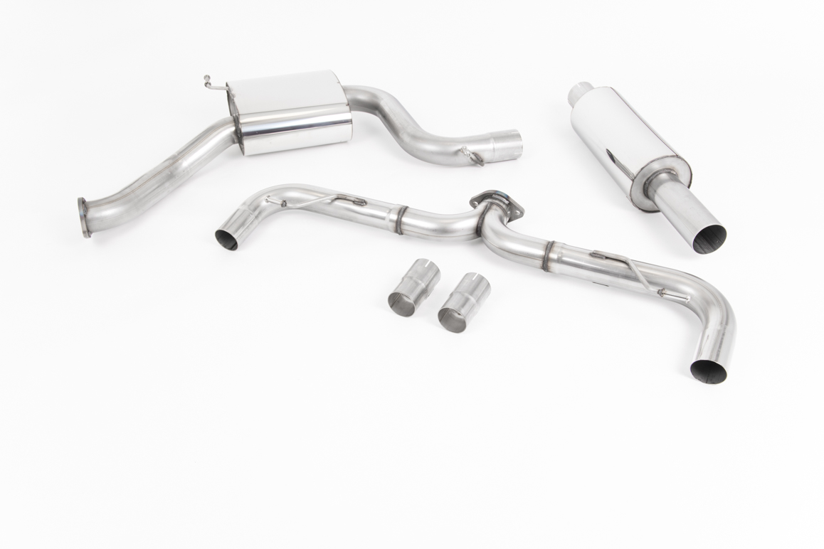 Milltek Cat-back Titanium trims VW Golf MK7.5 GTI