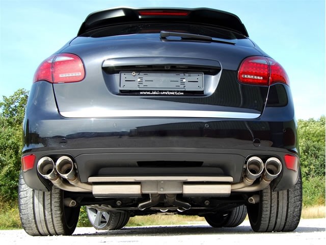 Milltek Porsche Cayenne 958 Turbo 4.8 V8 Quad cat-back systeem r