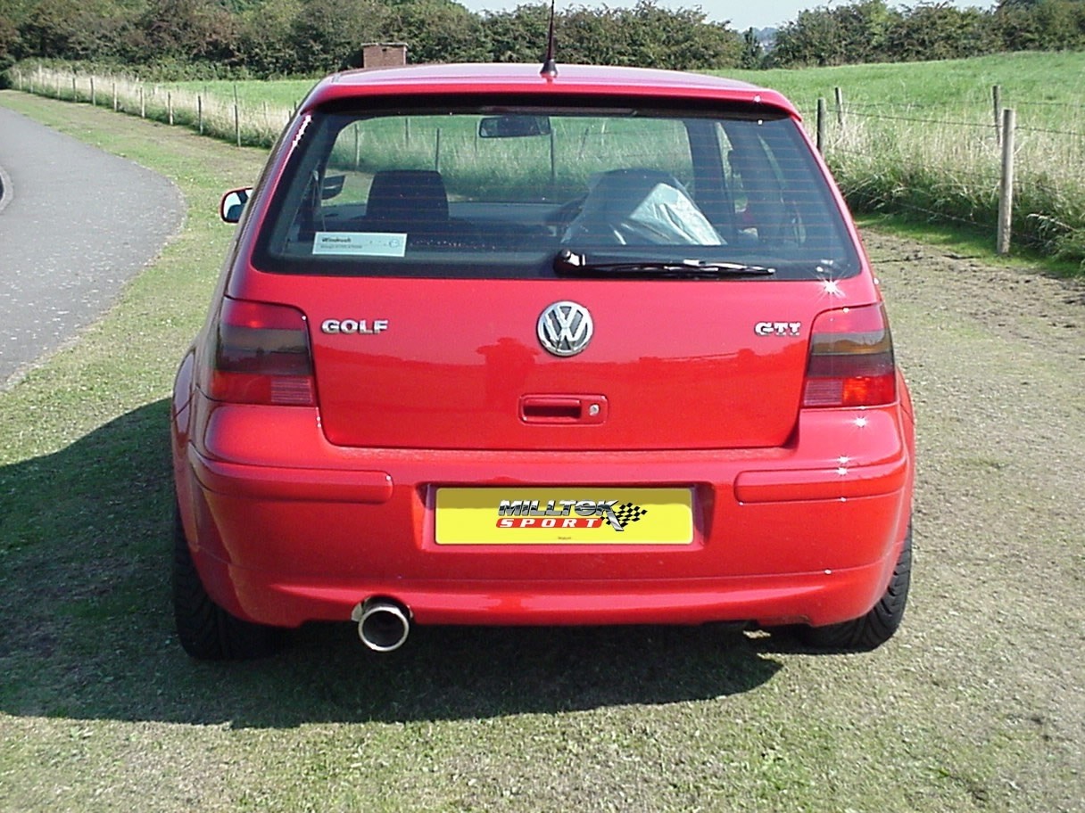 Milltek VW Golf IV 337 Anniversary 180pk non-resonated(luider) c