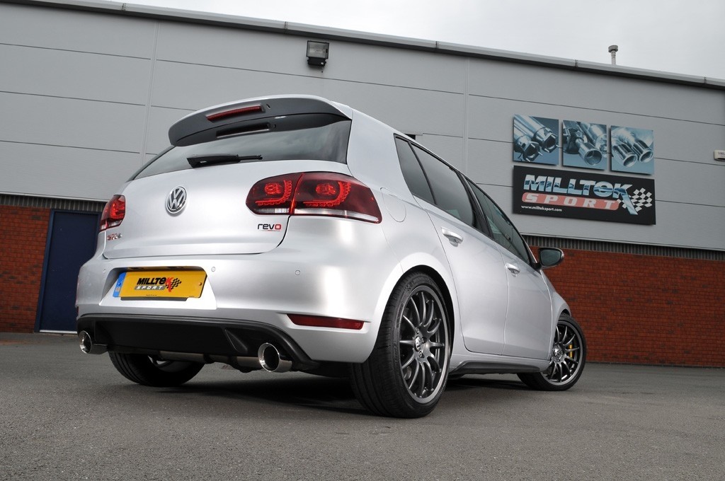 Milltek VW Scirocco R 3inch dual turbo-back Race systeem met hi-