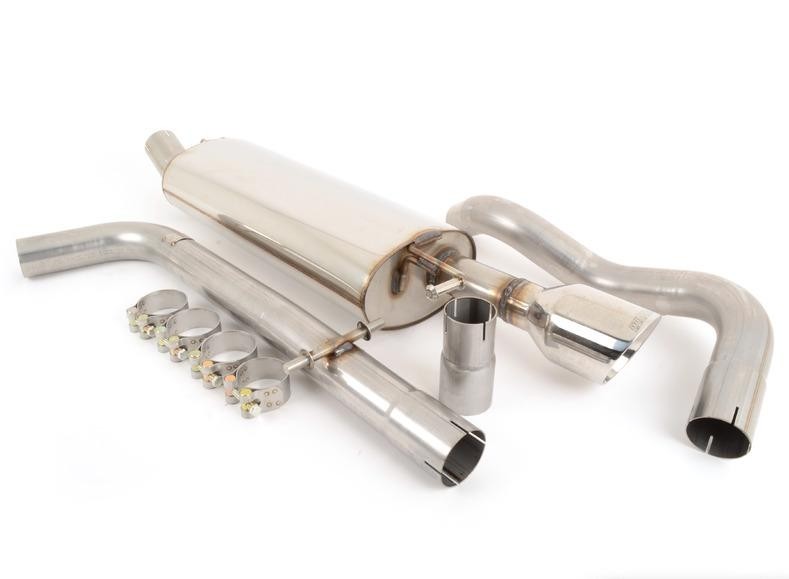 Milltek VW Golf IV 337 Anniversary 180pk resonated(stiller) cat-